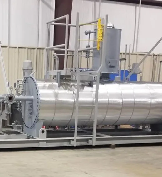 Certified welder fabricating stainless steel piping