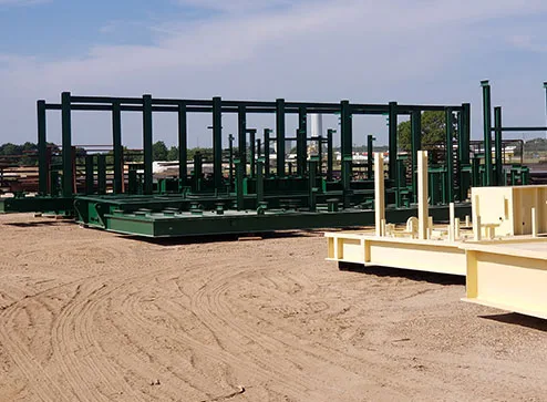 Fabrication project - structural steel assembly