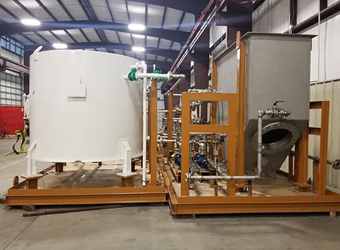 Fabrication project - pump skid