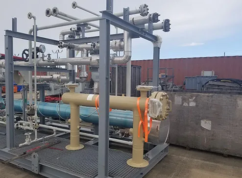 Fabrication project - pipe rack structure